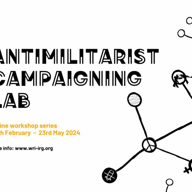 Poster Laboratorio Campañar Antimilitaristas